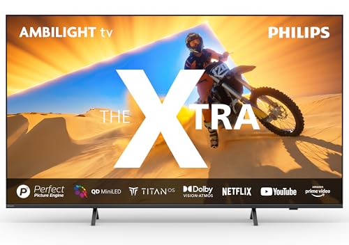 philips ambilight 75 zoll tv mit atmos sound anthrazitgrau