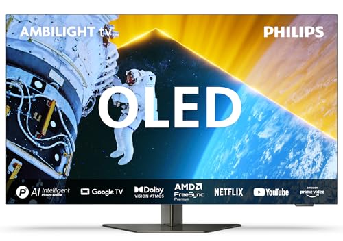 philips ambilight 77oled809 4k fernseher mit google sprachassistent