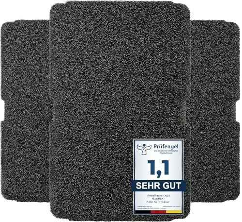 3 Filter für Beko Trockner 2964840100  Kompatibel mit Grundig, Blomberg, Elektra Bregenz