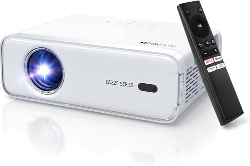 4K beamer aurzen eazze d1 heimkino projektor mit hoher bildqualität