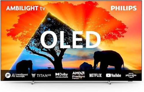 philips 65 oled tv 65 zoll 4k smart tv mit dolby vision und atmos, alexa kompatibel