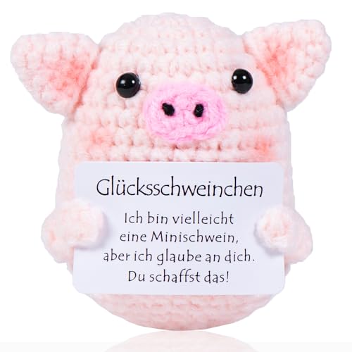 xBOCMY pocket hug positive kartoffel, strickpuppe, mutmacher geschenk, gute besserung