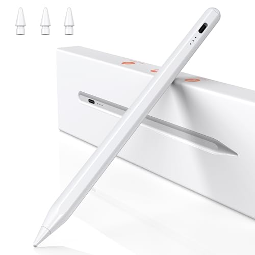 BAZO iPad Stift 2. Generation mit Palm Rejection, Neigungssensitivität, für iPad Pro, 6-10.Gen