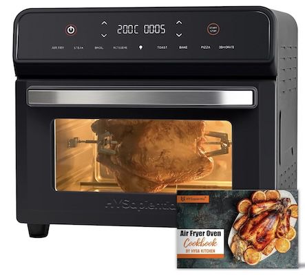 heißluftfritteuse hysapientia 24l für 118,99 euro statt 149 euro