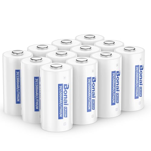 Produktbild: bonai cr123a lithium batterien 3v 1500mAh 12er pack