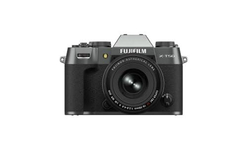 fujifilm x-t50 kamera anthrazit mit 16-50mm objektiv kit