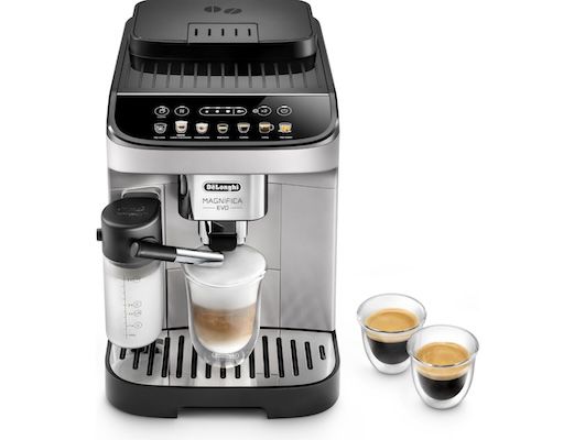 de'longhi magnifica evo kaffeevollautomat mit milchsystem für 469,99 euro