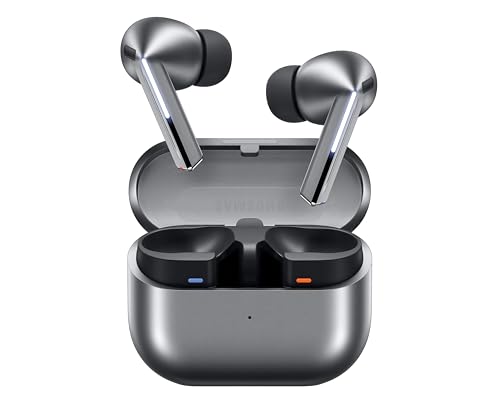 samsung galaxy buds3 pro in-ear kopfhörer, bluetooth, active noise cancelling, silber