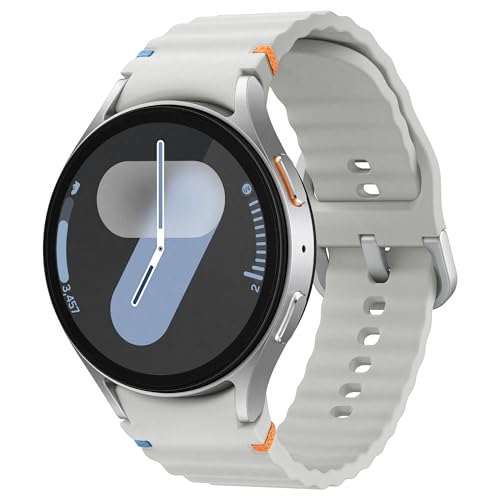 samsung galaxy watch7 fitness smartwatch 44mm bluetooth silber, 36 monate garantie