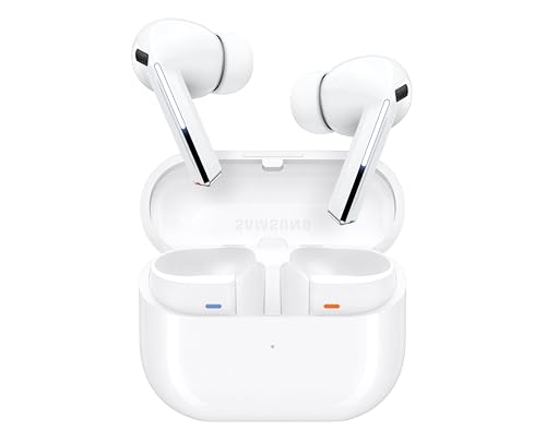 samsung galaxy buds3 pro kabellose bluetooth-kopfhörer mit active noise cancelling, white