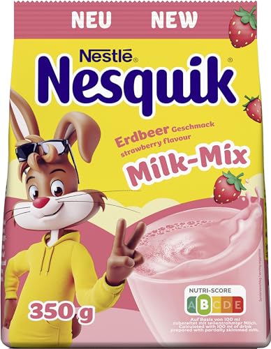 nesquik erdbeer magenpulver, getränkepulver mit erdbeergeschmack, 350g