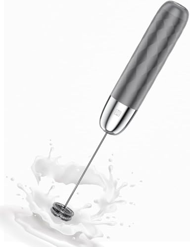 Produktbild: maestri house milchaufschäumer elektrisch, abnehmbarer edelstahlbesen, mini mixer