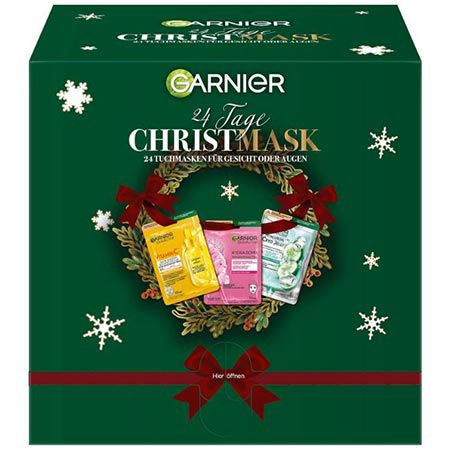 garnier adventskalender tuchmasken 24 masken für 28,49 statt 37