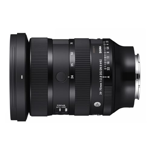 sigma art 24-70mm f2,8 dg dn ii objektiv für e-mount, schwarz