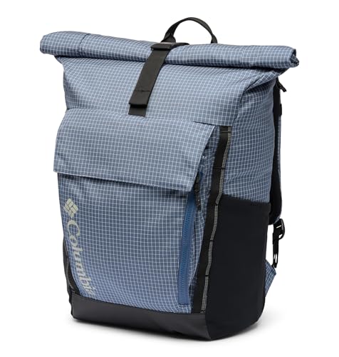Columbia Convey III Rolltop-Rucksack 15" Laptopfach, wetterfest, 27L, Blau, Rosa