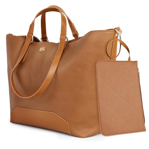 ps petite simone handtasche damen shopper mit geldbörse umhängetasche pu leder