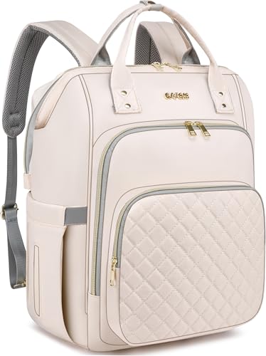 cafele laptop-rucksack für frauen, 17.3 zoll wasserfest, reise und arbeit rucksack