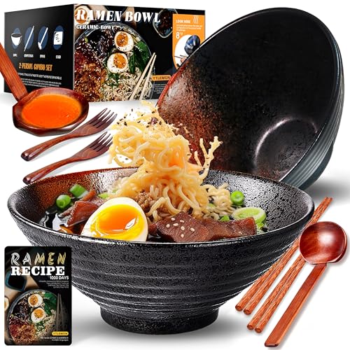 ramen schüssel set 2er set 9-teilig