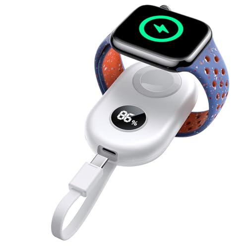 joyroom powerbank 2500mAh für apple watch mit usb c ladekabel und led-display
