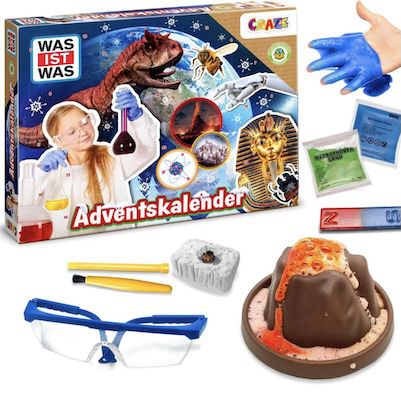 wissenschaft adventskalender von craze für 21,99 statt 30
