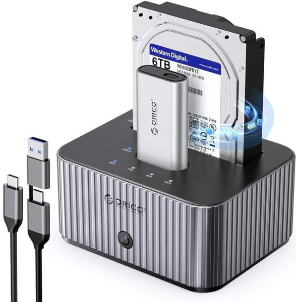 orico docking station it28e-c 10gbps mit offline klonen für 47,99 euro
