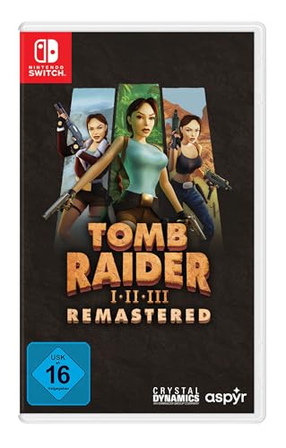 tomb raider 1-3 remastered für nintendo switch - starring lara croft