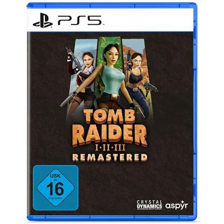 tomb raider 1-3 remastered für playstation 5, 24,99 (statt 31)