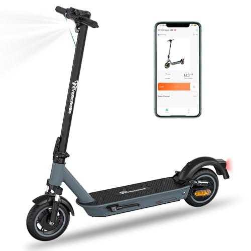 evercross e-scooter mit straßenzulassung, 55-80 km reichweite, faltbar, max 20 km/h