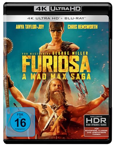 mad max furiosa 4k ultra hd und blu-ray disc