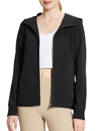 baleaf damen outdoor jacke schwarz, winddicht, warm, winterjacke, xl