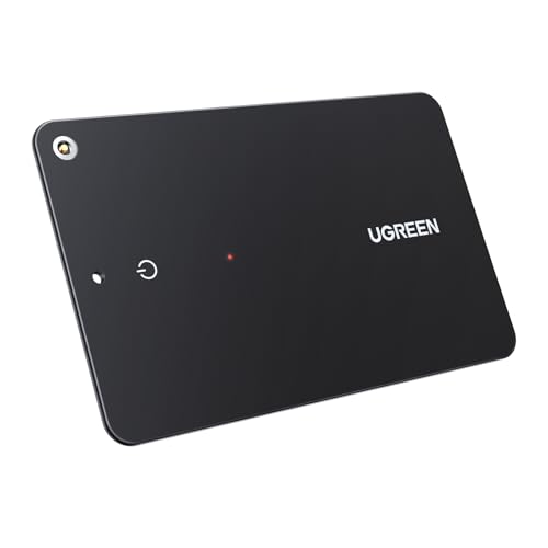 ugreen bluetooth tracker für apple find my, ip68 wasserdicht, wiederaufladbar, kartenfinder