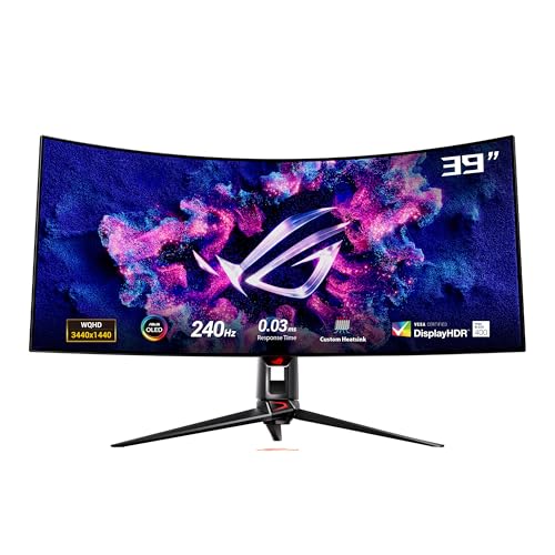 asus rog swift oled pg39wcdm 1.4, hdmi 2.1, 90w usb-c, usb