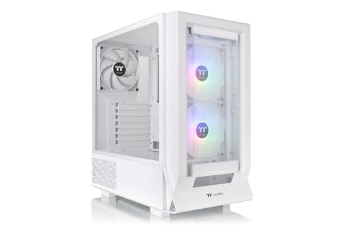 Produktbild: thermaltake ceres 350 mx mid tower atx e-atx mit glas mesh 7x120mm lüfter