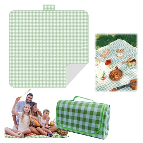 baosroy picknickdecke 200x200cm tragbare stranddecke sandfrei waschbar campingdecke