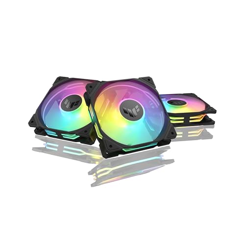 ASUS TUF Gaming TR120 ARGB Gehäuselüfter 3x 120mm Schwarz