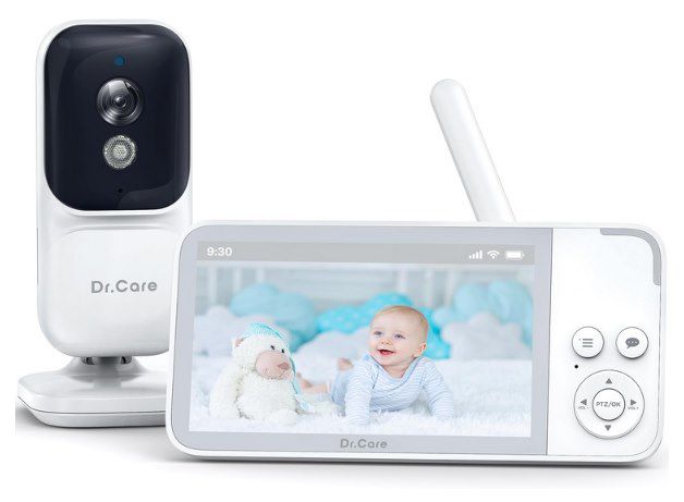 dr.care babyphone mit 3,5 zoll display für 47,99 euro statt 70 euro