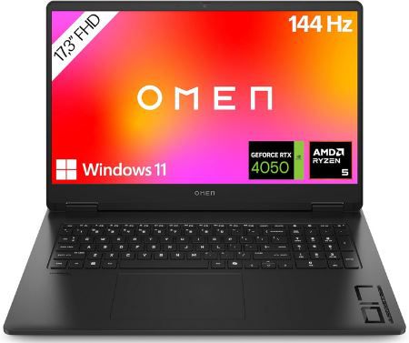 hp omen gaming laptop 17,3" fhd ryzen 5 8645hs rtx 4050 für 899