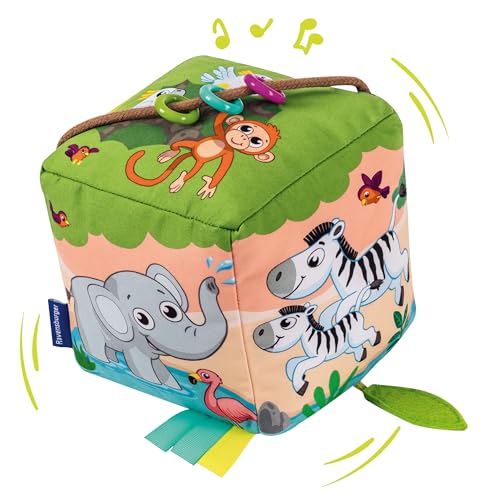 Produktbild: ravensburger play+ spielzeugwürfel mit geräuschen für babys ab 6 monaten