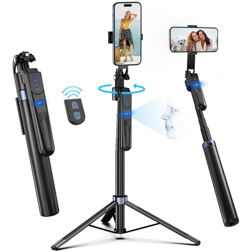 Produktbild: car face tracking handy tripod 360 selfie stick mit fernbedienung für youtube tiktok