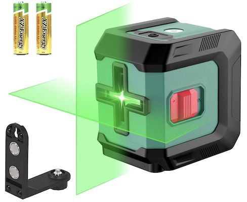 hychika kreuzlinienlaser mit 3 helligkeitsstufen für 25,49 euro statt 30 euro