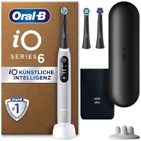 Produktbild: oral-b iO Serie 6 Plus Edition elektrische zahnbürste, 137,99 (statt 187)