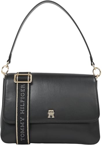 Produktbild: tommy hilfiger damen henkeltasche th joy shoulder bag schwarz