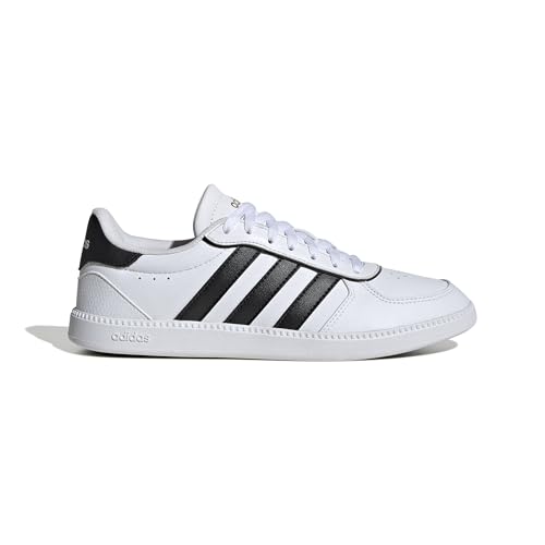 adidas dames breaknet sleek schoenen, wit/zwart/goud, maat 36 2/3 EU