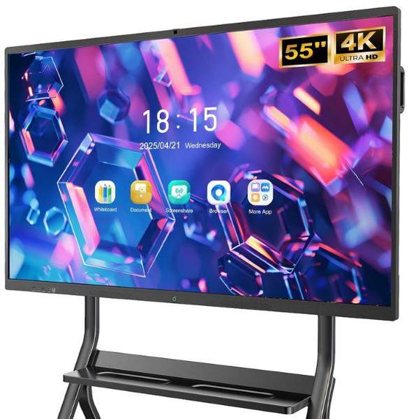 Produktbild: 50% rabatt auf interaktive uhd whiteboards bis 86 zoll, 55 zoll für 849,50