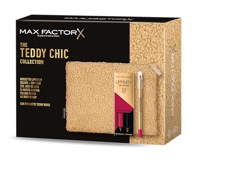 Produktbild: Max Factor Geschenkbox Teddy Chic mit Lipfinity 335 und Colour Elixir 45