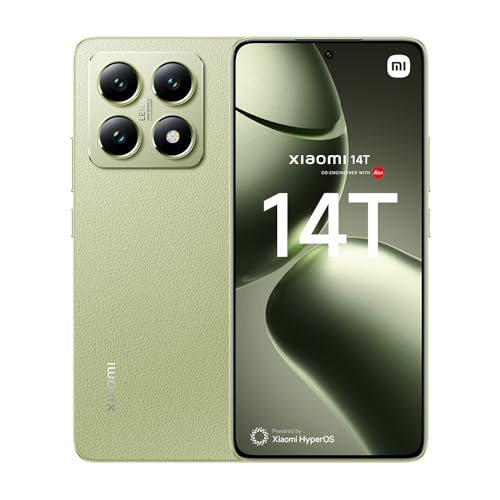 Xiaomi 14T 5G smartphone 12GB RAM 256GB, dual-sim, lemon green