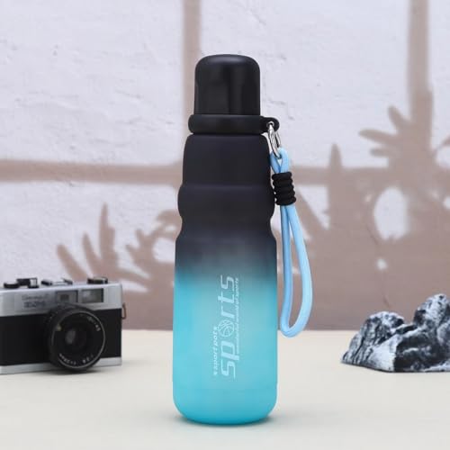 Produktbild: aisir trinkflasche 750ml auslaufsicher BPA-frei für sport, fitness, camping, gym, radfahren (blau)