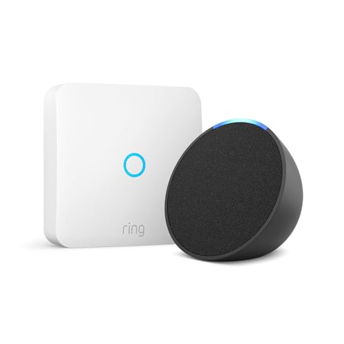 ring intercom von amazon und echo pop anthrazit für ein smarteres zuhause