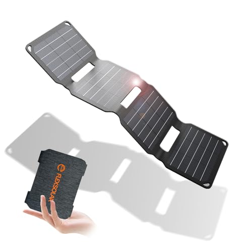 solar ladegerät mini, flexsolar 10w solarpanel ip67 für smartphone, kamera, uhr