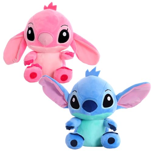 stitch kuscheltier plüschtiere 18 cm 2er set anime kawaii für kinder geschenke